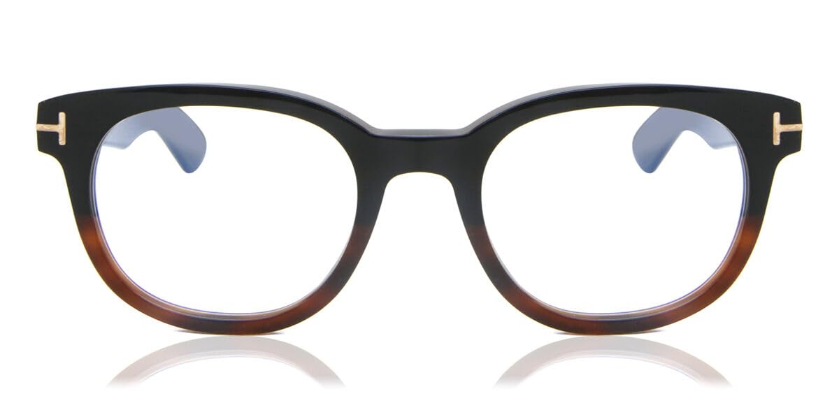 Anteojos Tom Ford Ft 5807-b 005 Shiny Black & Classic Havana - Venta Internacional.