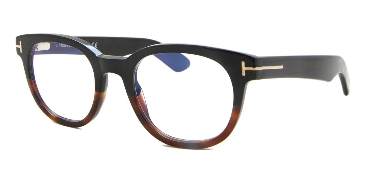 Foto 3 pulgar | Anteojos Tom Ford Ft 5807-b 005 Shiny Black & Classic Havana - Venta Internacional.