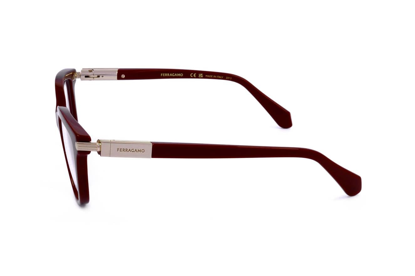 Foto 5 pulgar | Gafas Graduadas Salvatore Ferragamo Sf 2974 601 Burgundy - Venta Internacional.