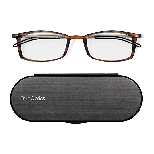 Foto 3 pulgar | Gafas De Lectura Thinoptics Unisex Para Adultos  2 00 Dólares Estadounidenses  Con Funda - Venta Internacional.