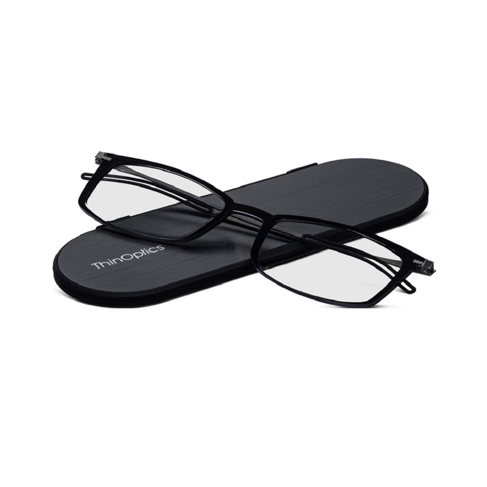 Foto 4 pulgar | Gafas De Lectura Thinoptics Unisex Para Adultos 1.50 Negras - Venta Internacional.