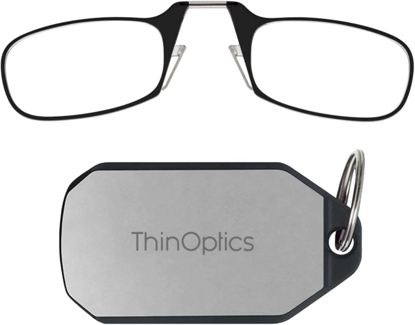 Foto 1 | Gafas De Lectura Thinoptics On-nose Unisex +2.0 Negras - Venta Internacional.