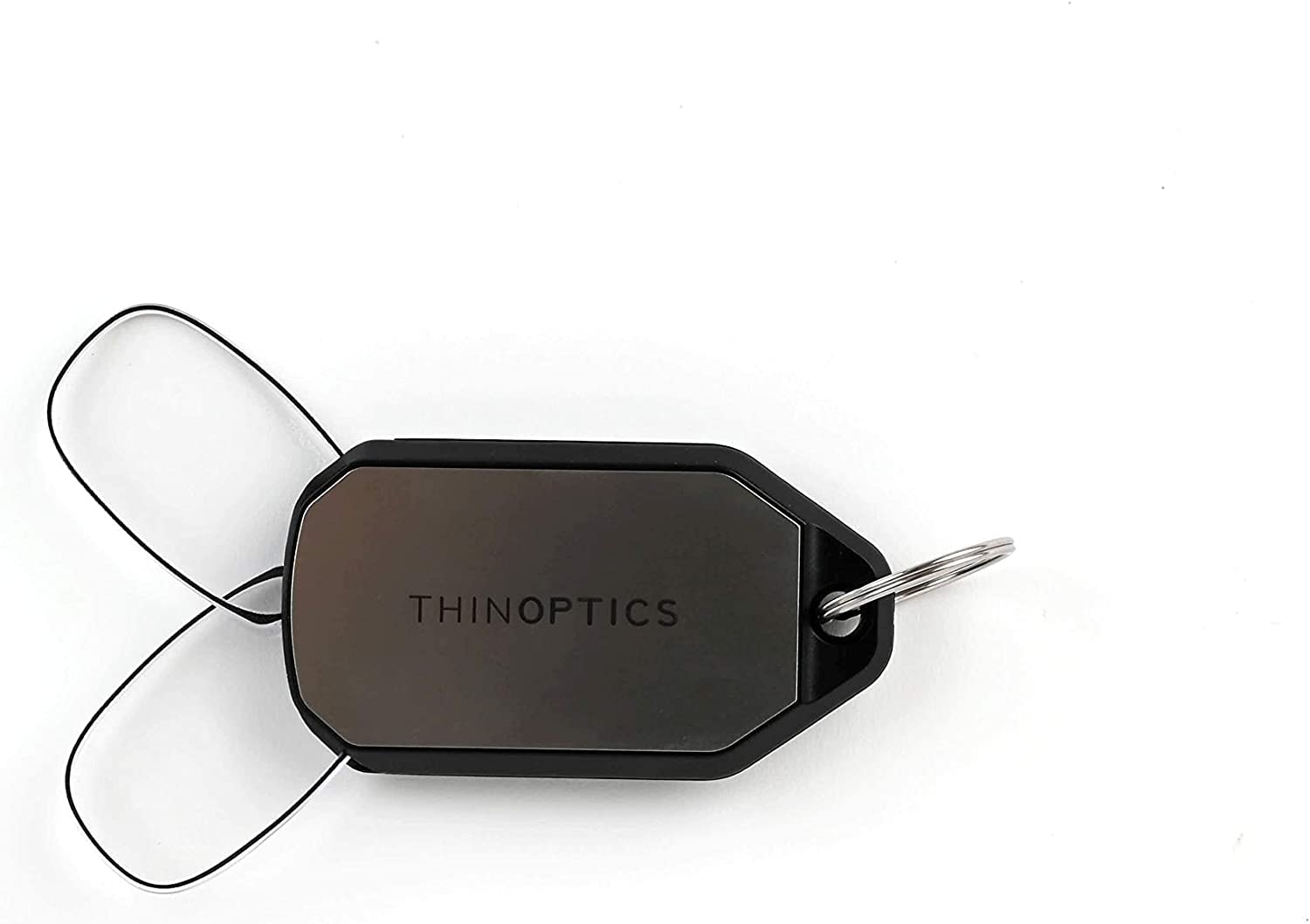 Foto 4 | Gafas De Lectura Thinoptics On-nose Unisex +2.0 Negras - Venta Internacional.