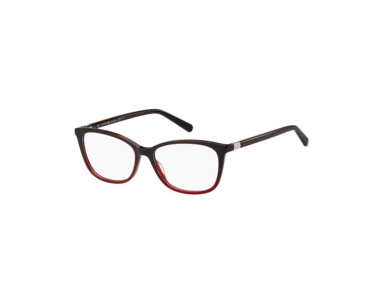 Lentes Oftálmicos Tommy Hilfiger color Borgoña para Mujer