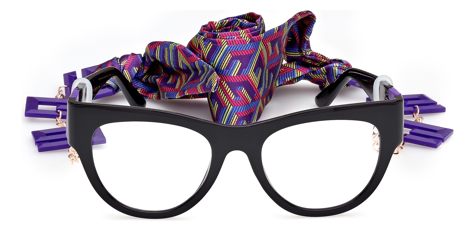 Lentes Oftálmicos  Gu2988 Violet Guess