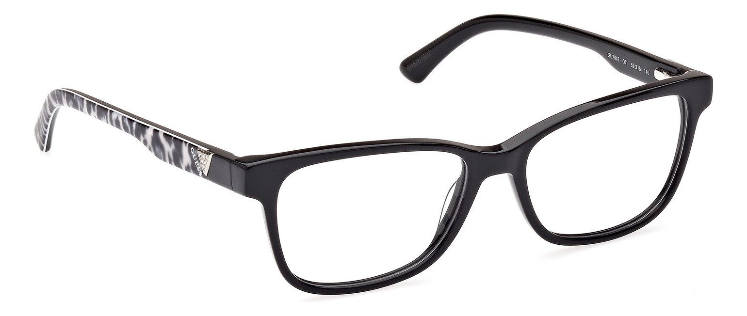 Foto 3 pulgar | Lentes Oftálmicos Guess Gu2943 Shiny Black
