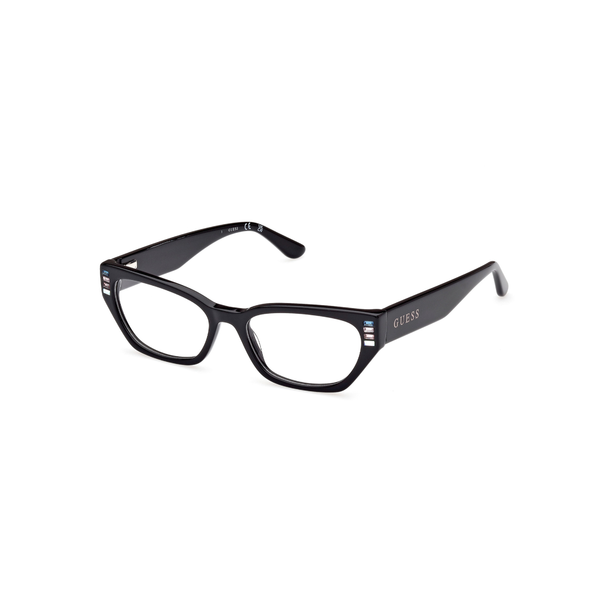 Foto 3 pulgar | Lentes De Vista Transparente Guess