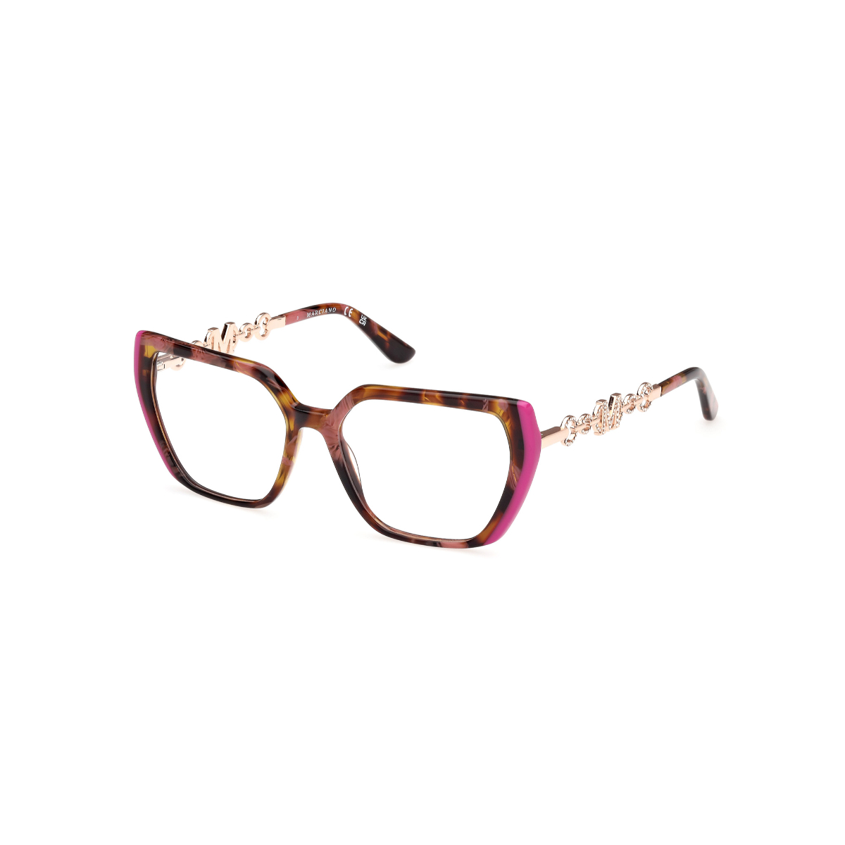 Foto 3 pulgar | Lentes De Vista Transparente Guess By Marciano