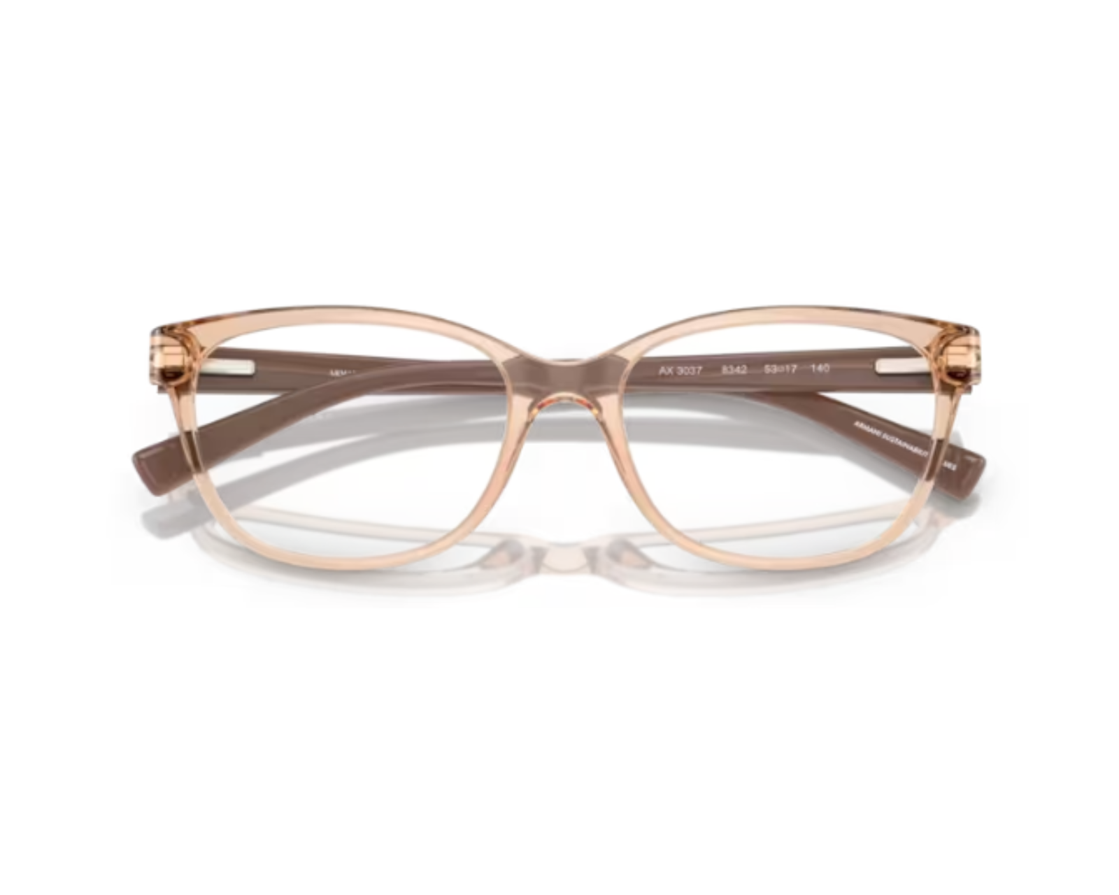 Foto 5 | Armani Exchange 0ax3037 8342 - Tundra Traslúcido Brillante 53-17-140