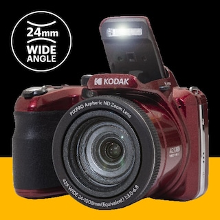 Foto 2 | Cámara Digital Kodak Pixpro Az425-rd 20mp 42x Zoom 24mm Roja - Venta Internacional.