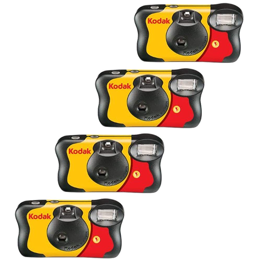 Foto 1 | Cámara Desechable Kodak Fun Saver De 35 Mm Con Flash 27 Exp, Paquete De 4 - Venta Internacional.
