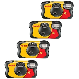 Foto 2 | Cámara Desechable Kodak Fun Saver De 35 Mm Con Flash 27 Exp, Paquete De 4 - Venta Internacional.