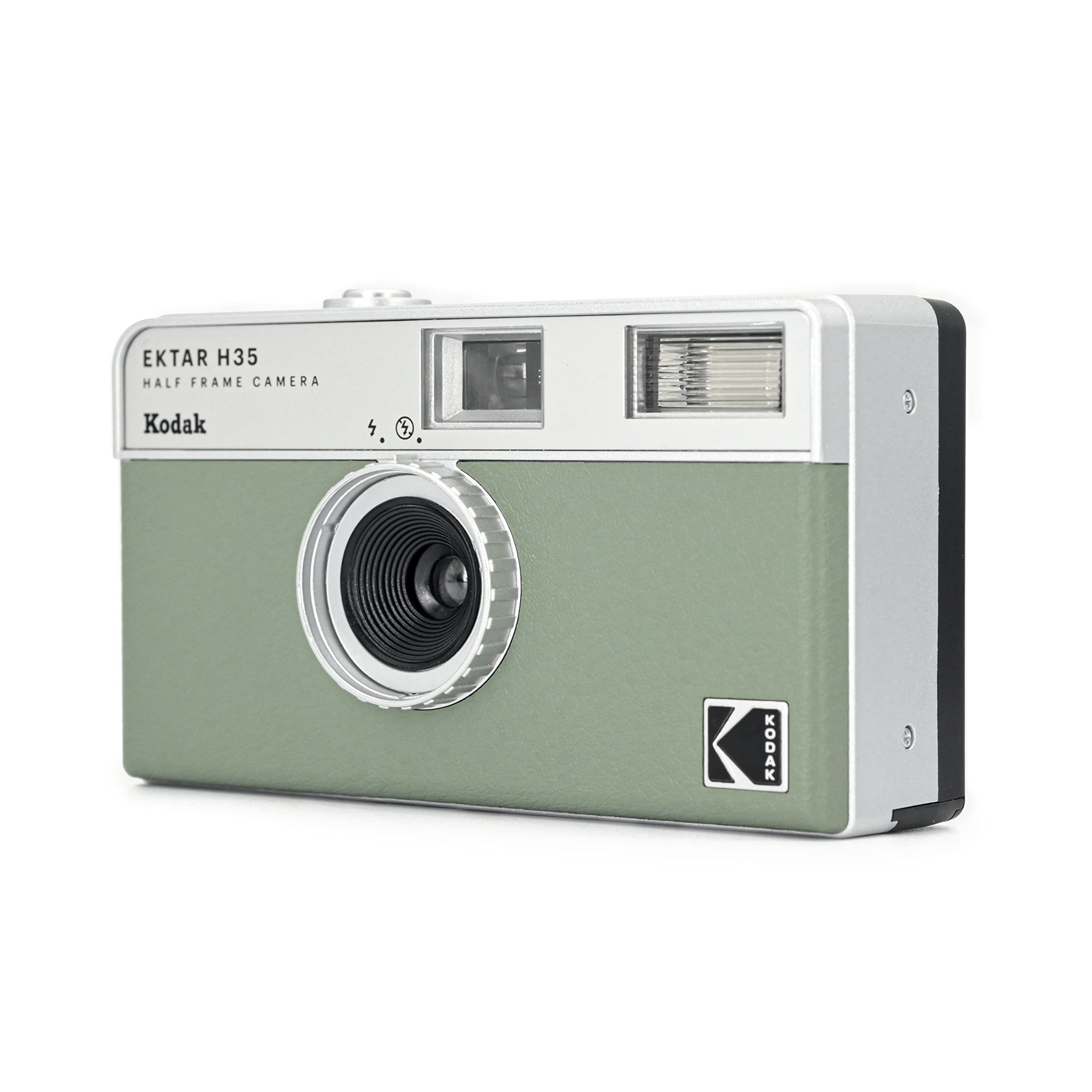 Foto 4 pulgar | Cámara De Cine Kodak Ektar H35, Medio Marco, 35 Mm, Reutilizable, Color Salvia - Venta Internacional.