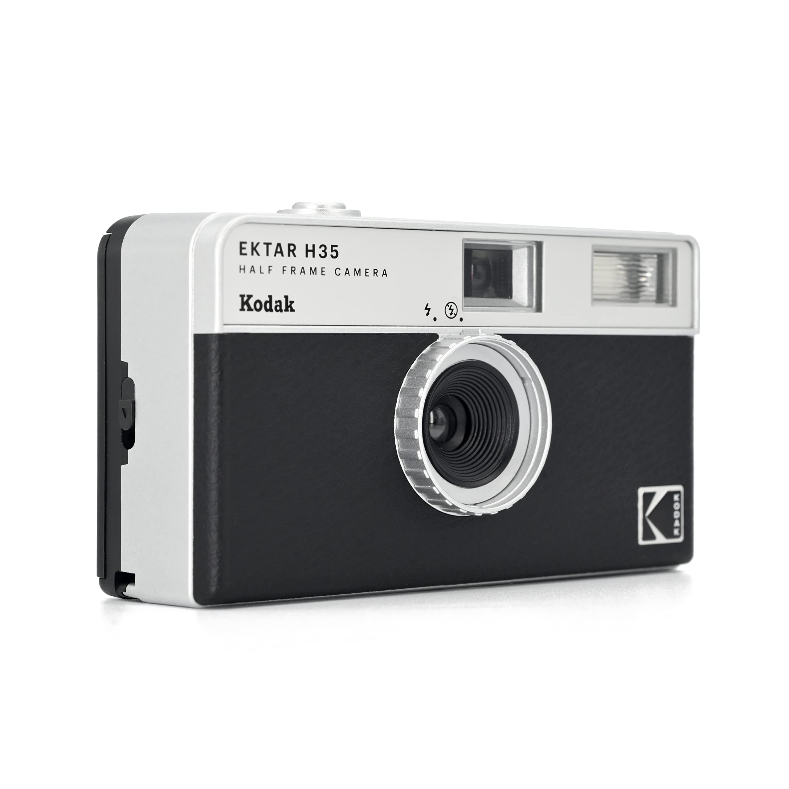 Foto 2 | Cámara De Cine Kodak Ektar H35 De Medio Marco, 35 Mm, Reutilizable, Negra - Venta Internacional.
