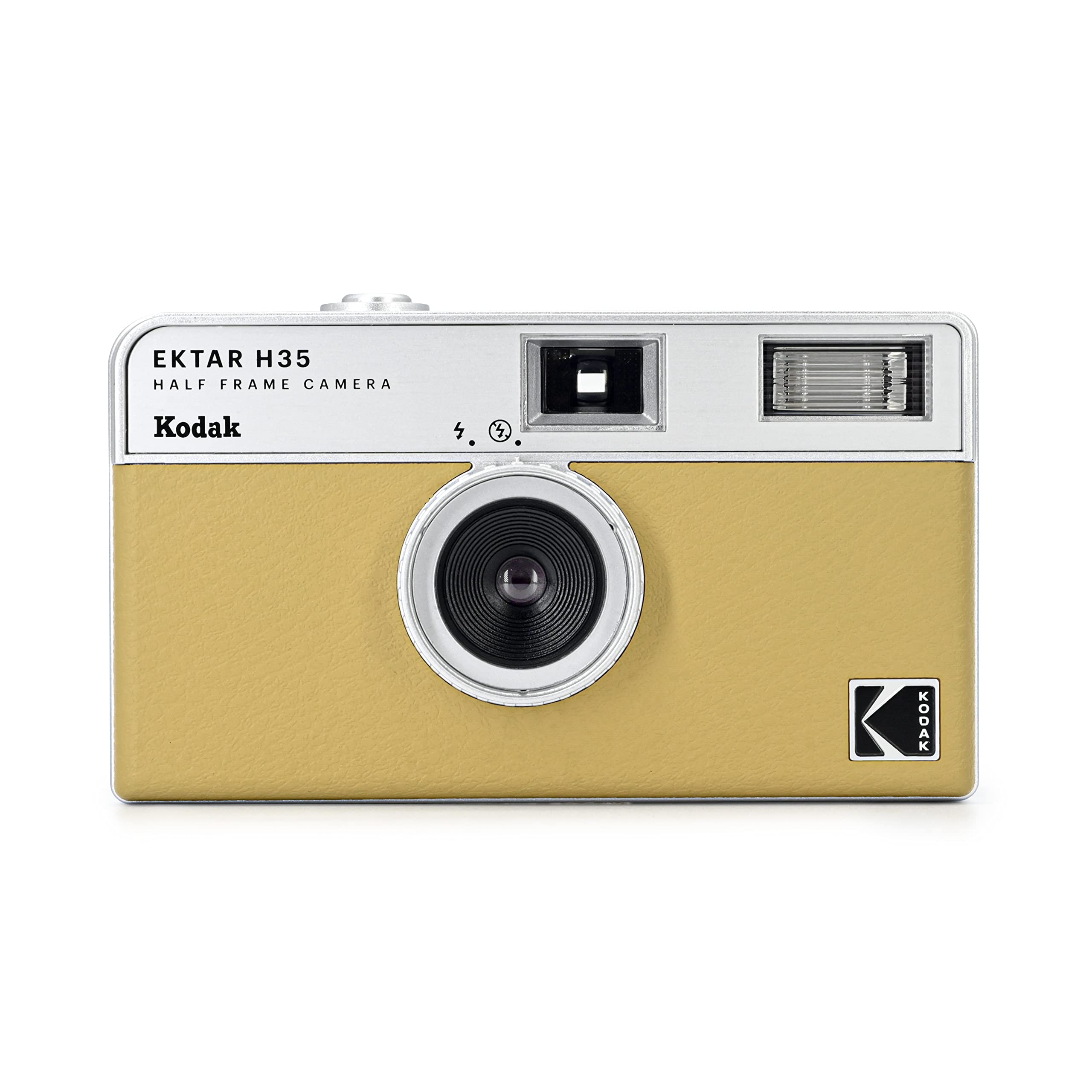 Cámara De Cine Kodak Ektar H35 De Medio Marco, 35 Mm, Reutilizable, Arena - Venta Internacional.