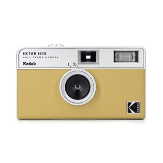 Foto 1 | Cámara De Cine Kodak Ektar H35 De Medio Marco, 35 Mm, Reutilizable, Arena - Venta Internacional.