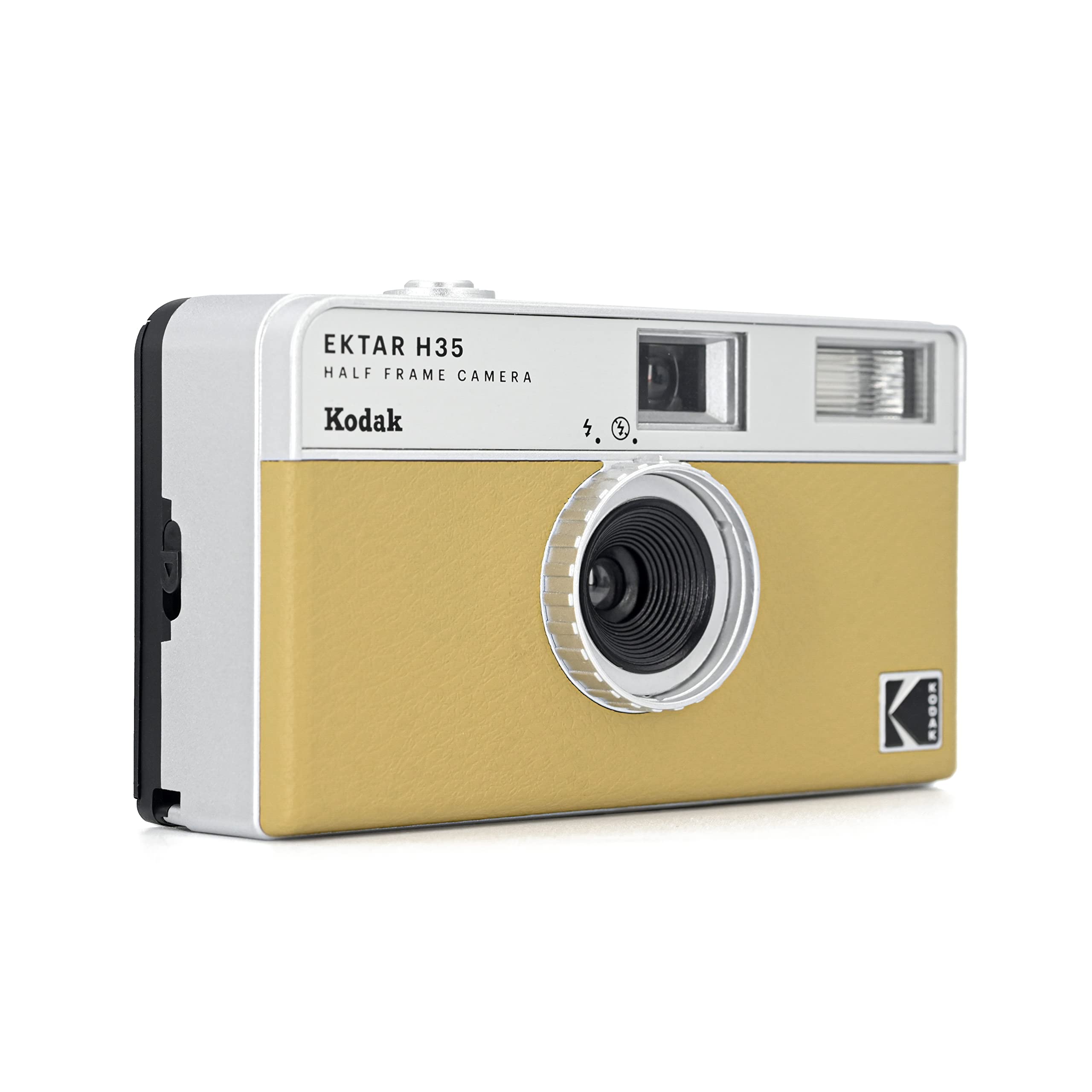 Foto 2 | Cámara De Cine Kodak Ektar H35 De Medio Marco, 35 Mm, Reutilizable, Arena - Venta Internacional.