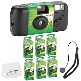 Foto 1 | Cámara Desechable Fujifilm Quicksnap Flash 400 De 35 Mm (paquete De 6) - Venta Internacional.