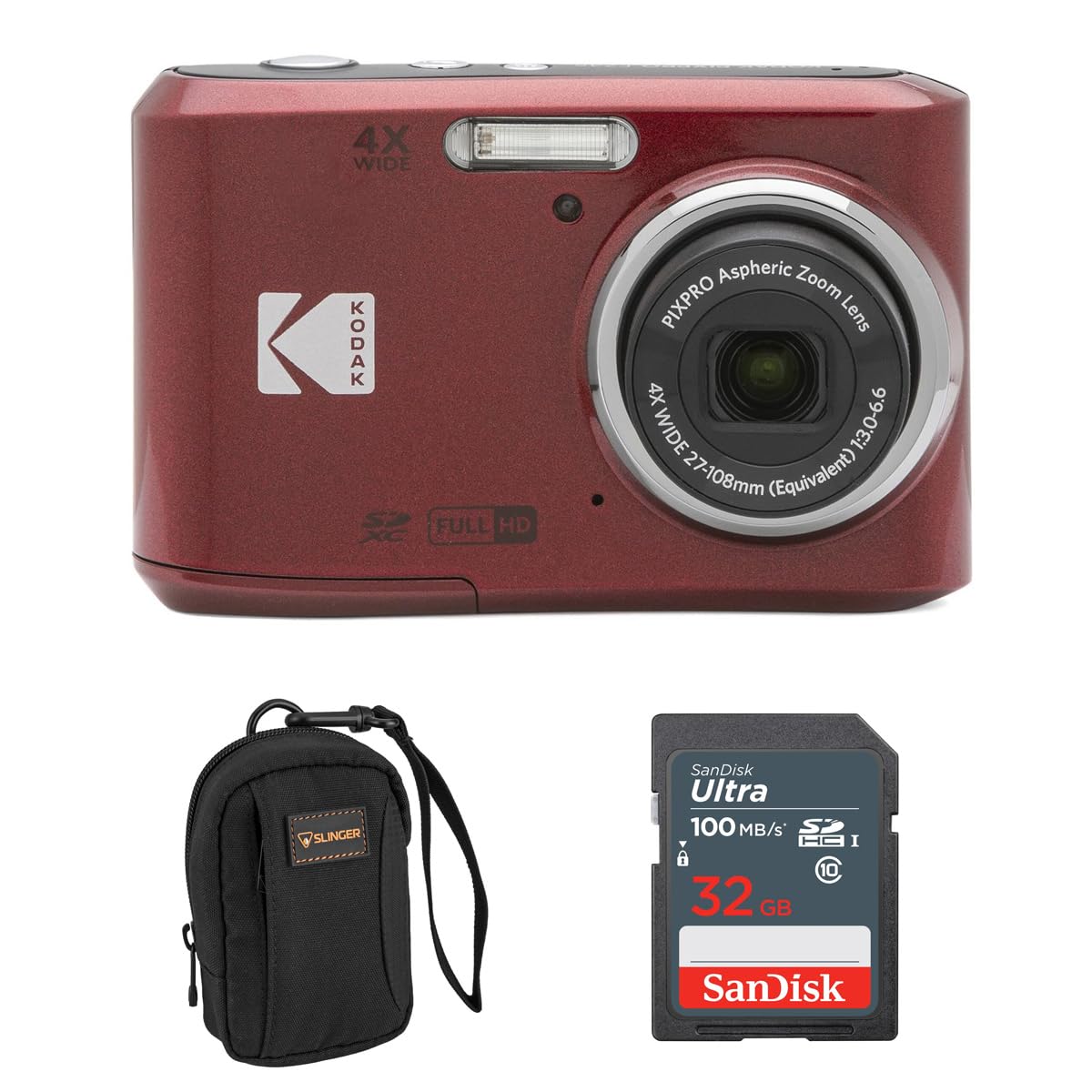 Foto 1 | Cámara Digital Kodak Pixpro Fz45 Friendly Zoom 16 Mp Full Hd - Venta Internacional.