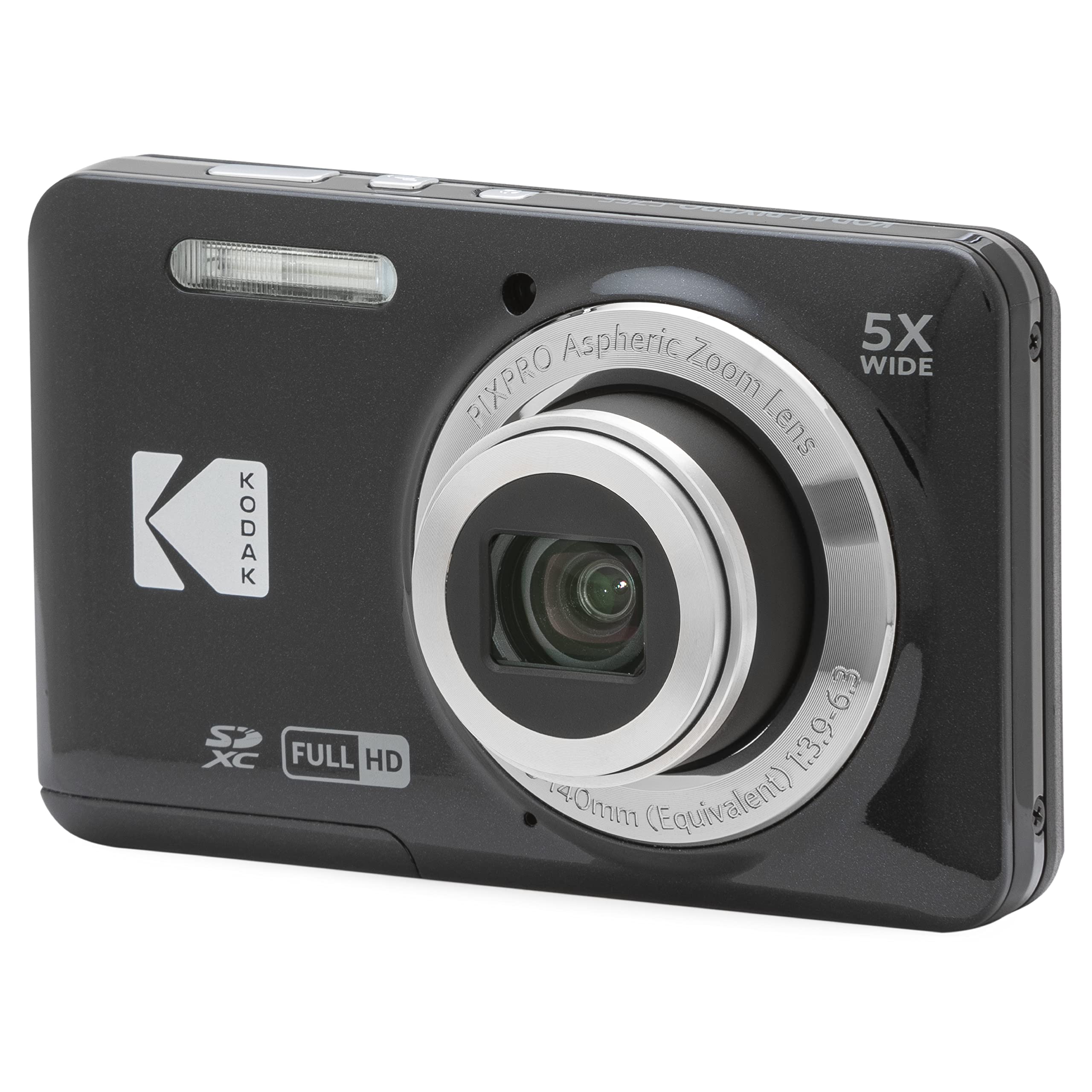 Foto 2 pulgar | Cámara Digital Kodak Pixpro Fz55-bk 16mp Cmos 5x Zoom 1080p - Venta Internacional.