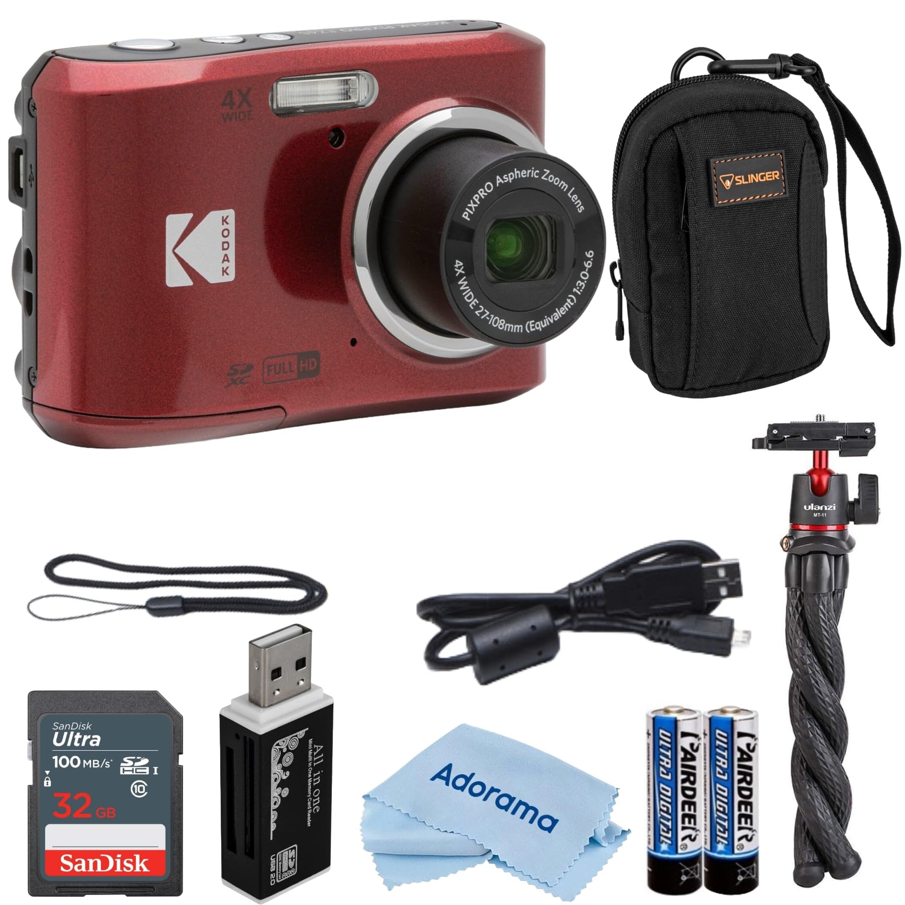 Foto 1 | Cámara Digital Kodak Pixpro Fz45 Friendly Zoom 16 Mp Full Hd - Venta Internacional.