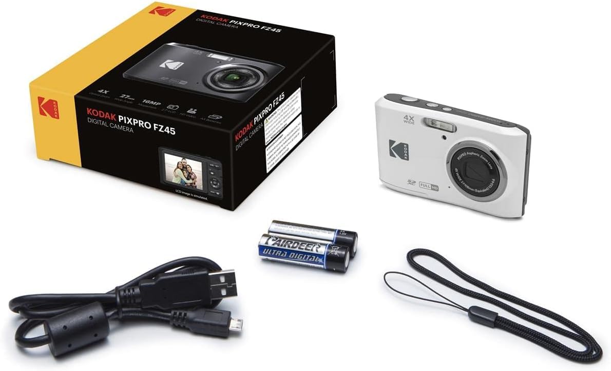 Foto 2 | Cámara Digital Kodak Pixpro Fz45 Friendly Zoom 16 Mp Full Hd - Venta Internacional.