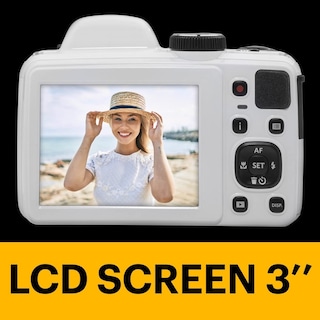 Foto 4 | Cámara Digital Kodak Pixpro Az405-wh 20mp 40x Zoom 24mm Blanca - Venta Internacional.