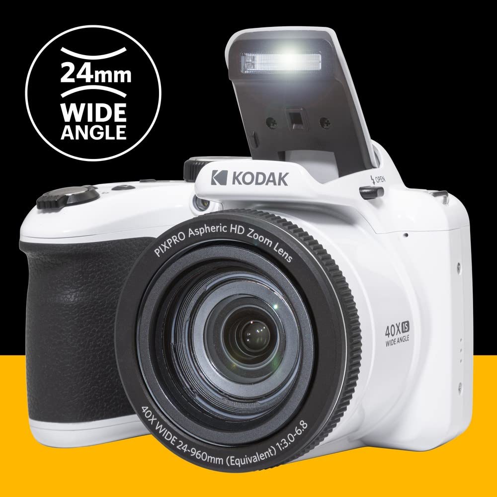 Foto 6 pulgar | Cámara Digital Kodak Pixpro Az405-wh 20mp 40x Zoom 24mm Blanca - Venta Internacional.