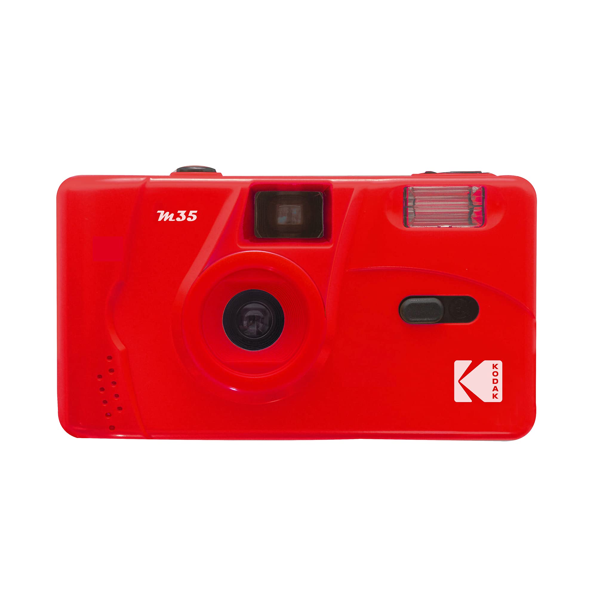 Cámara De Cine Kodak M35 Reutilizable Con Flash, Película Flame Scarlet De 35 Mm - Venta Internacional.