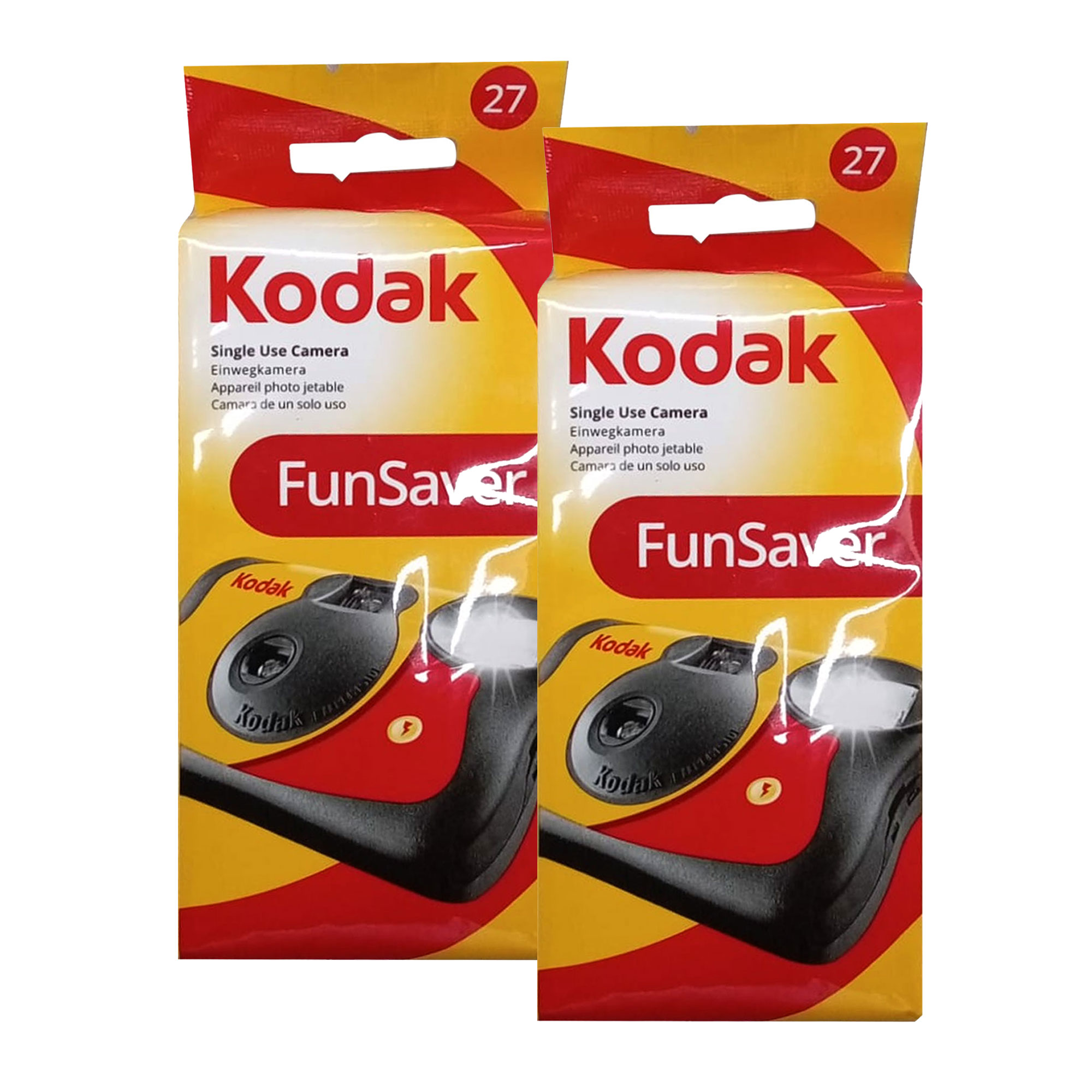 Cámara Desechable Kodak 35 Mm De Un Solo Uso Iso 800 Con Flash - Venta Internacional.