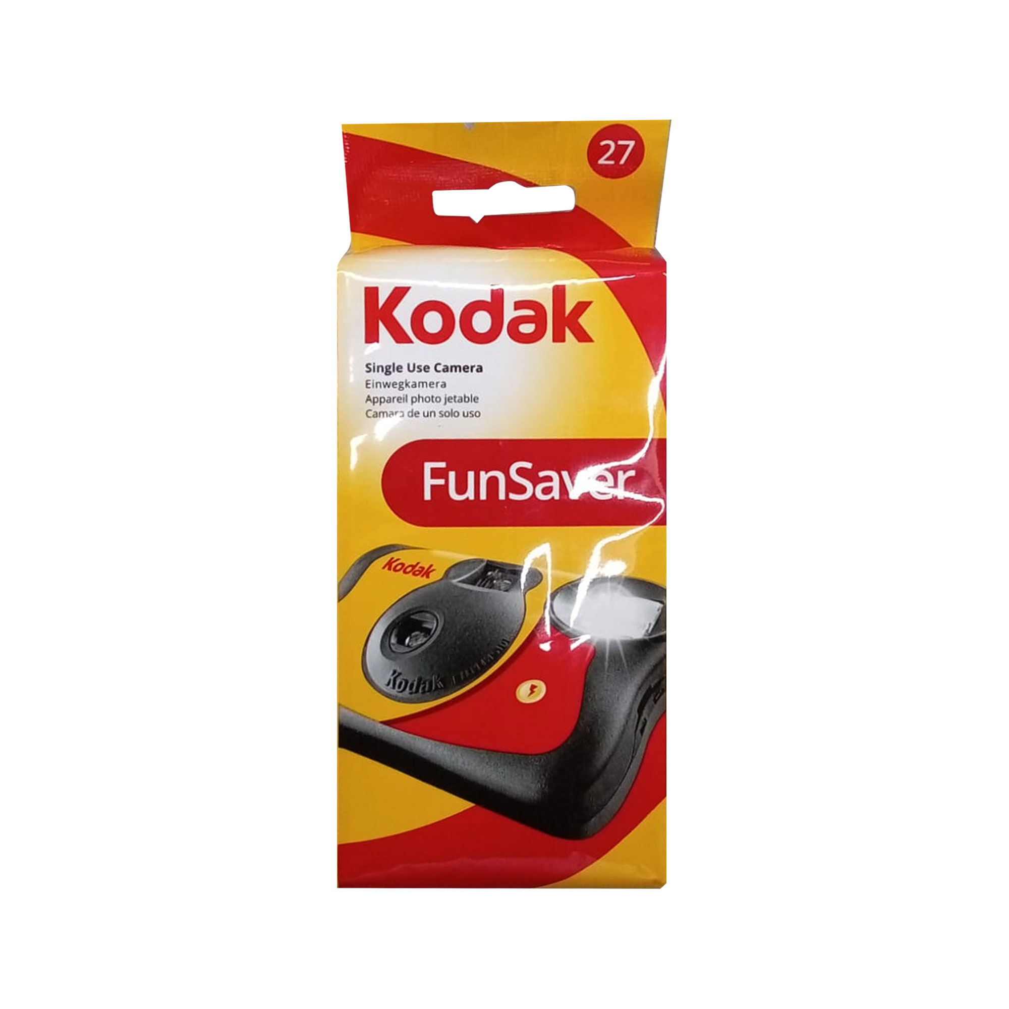 Foto 2 | Cámara Desechable Kodak 35 Mm De Un Solo Uso Iso 800 Con Flash - Venta Internacional.
