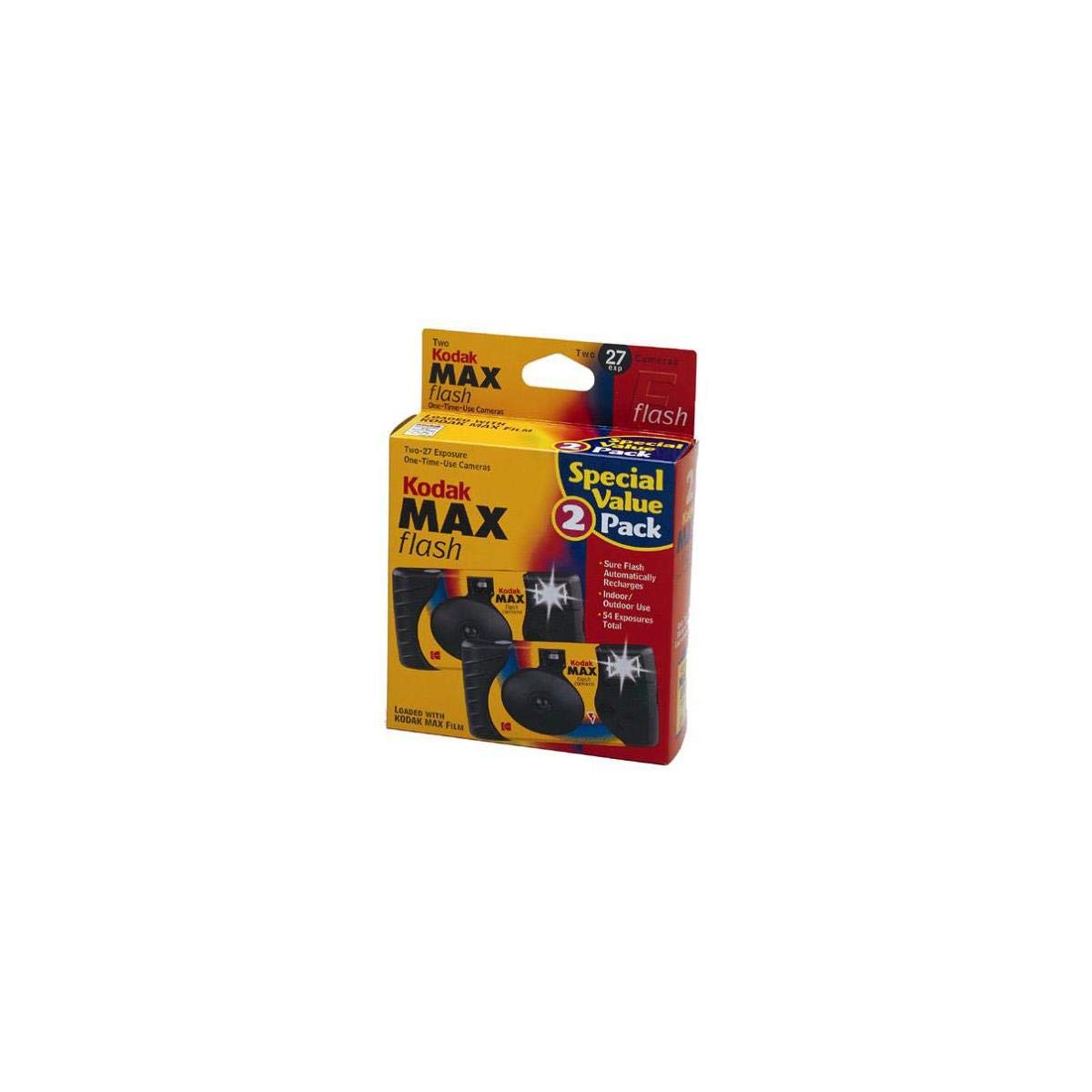 Cámaras De Un Solo Uso Kodak Max De 35 Mm Con Flash X2 - Venta Internacional.
