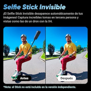 Foto 6 | Cámara De Acción Insta360 X4 Impermeable 8k Con Estabilización
