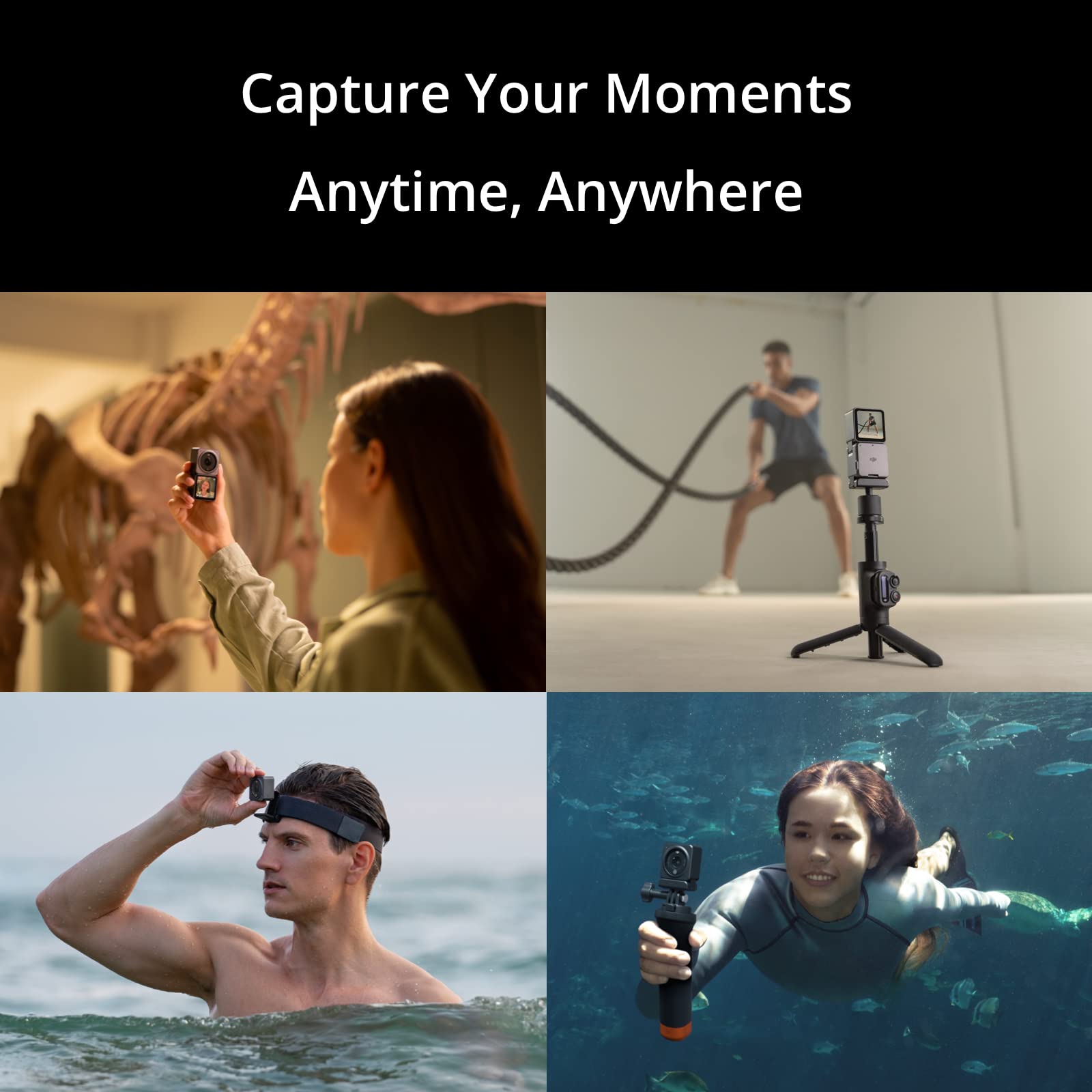 Foto 5 pulgar | Cámara De Acción Dji Action 2 De Doble Pantalla 4k De 32 Gb Con Estabilización - Venta Internacional.