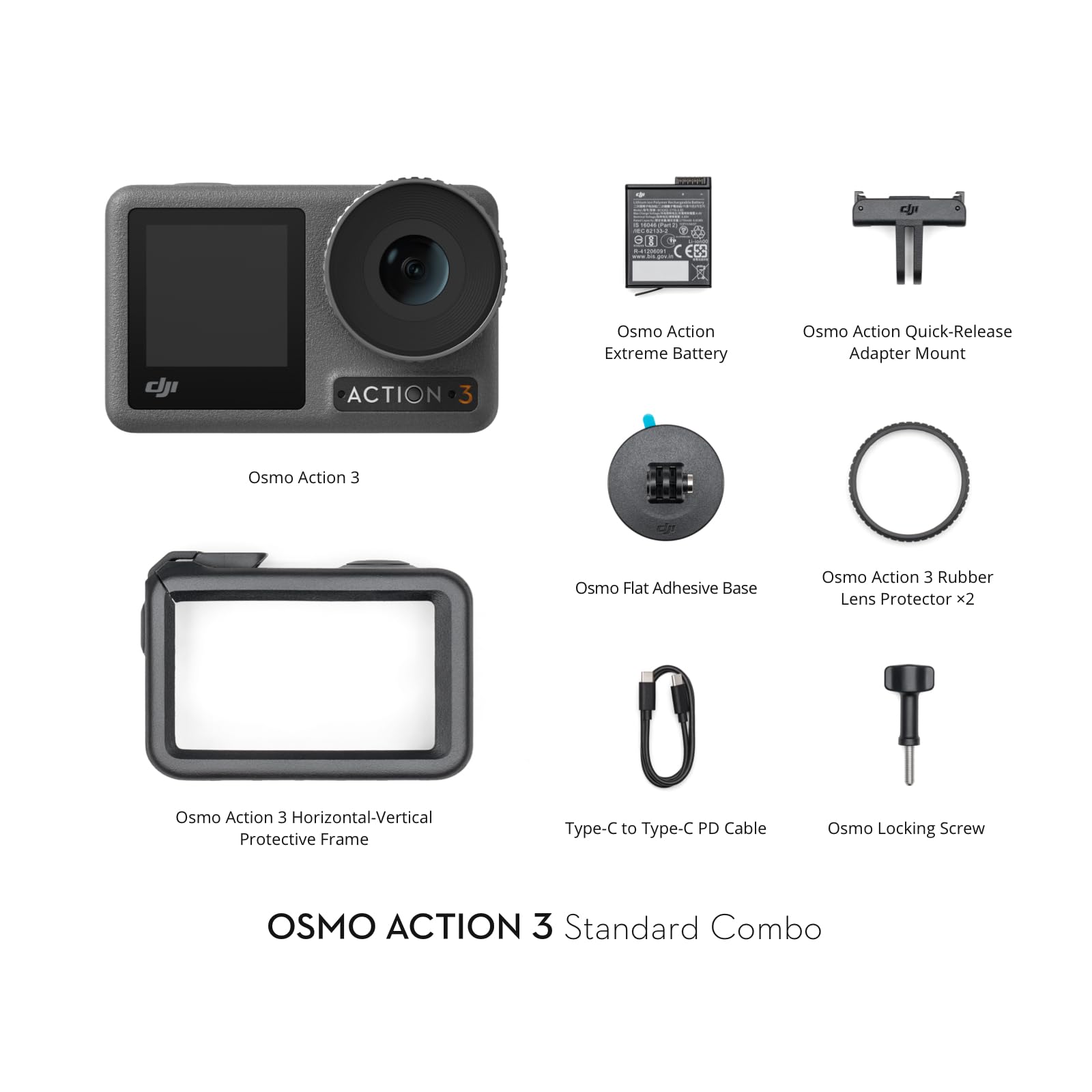 Foto 6 pulgar | Cámara De Acción Dji Osmo Action 3 Standard Combo 4k Impermeable - Venta Internacional.