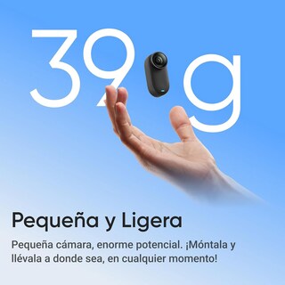 Foto 2 | Cámara 4k Insta360 Go 3s De 128 Gb Pov Con Manos Libres Y Estabilización Negro