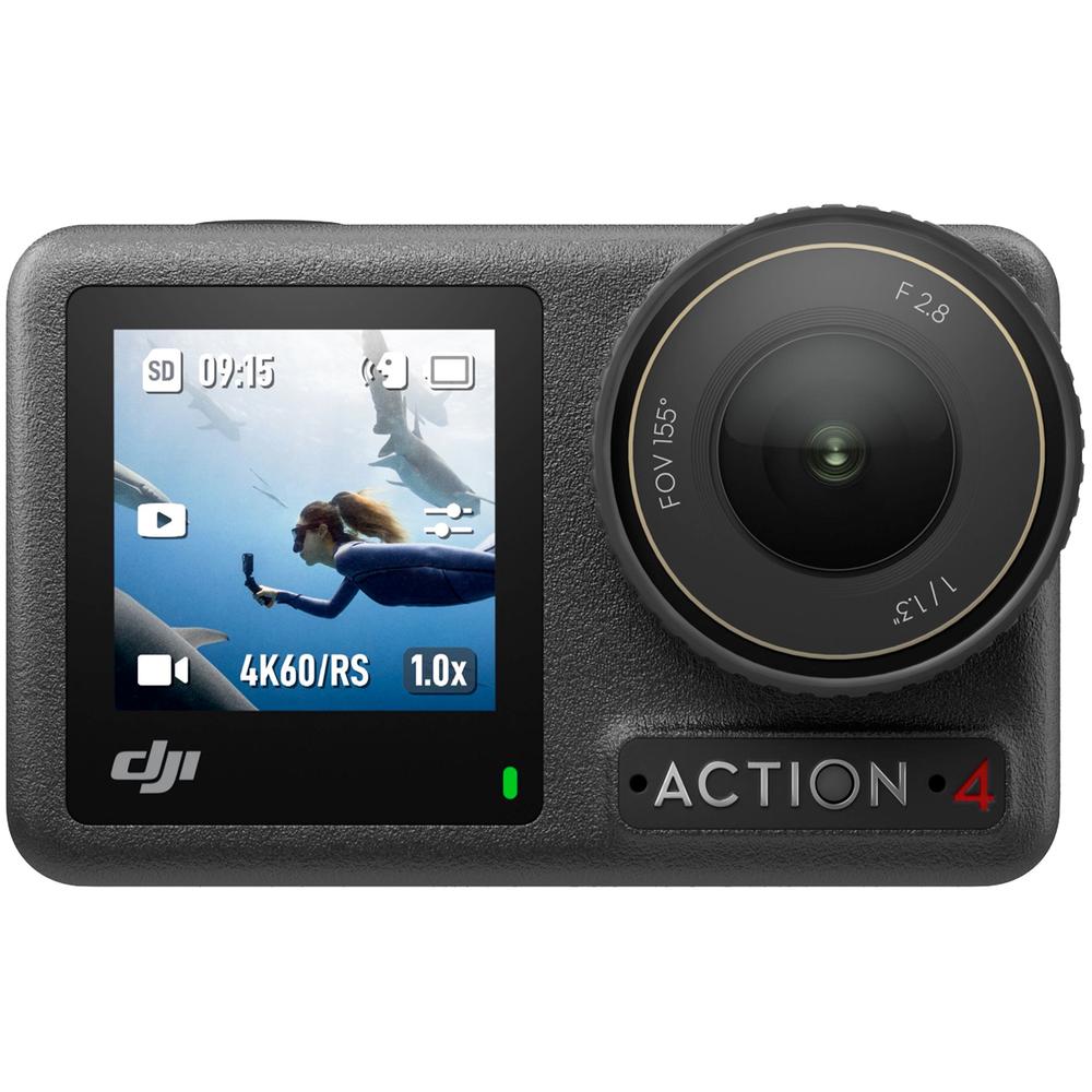 Foto 2 pulgar | Camara Dji Osmo Action 4 Sumergible 4k Uhd Pantalla Dual Objetivo 155° 48khz 160min