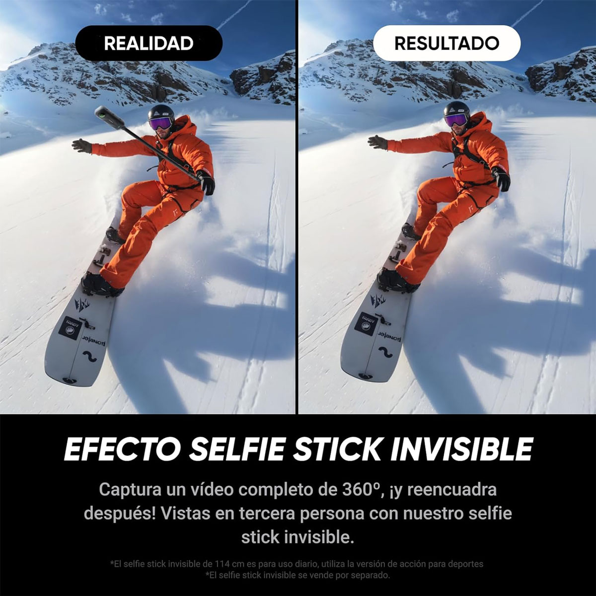 Foto 6 pulgar | Cámara De Acción Insta360 X5 Standard Bundle 8k 360° Impermeable