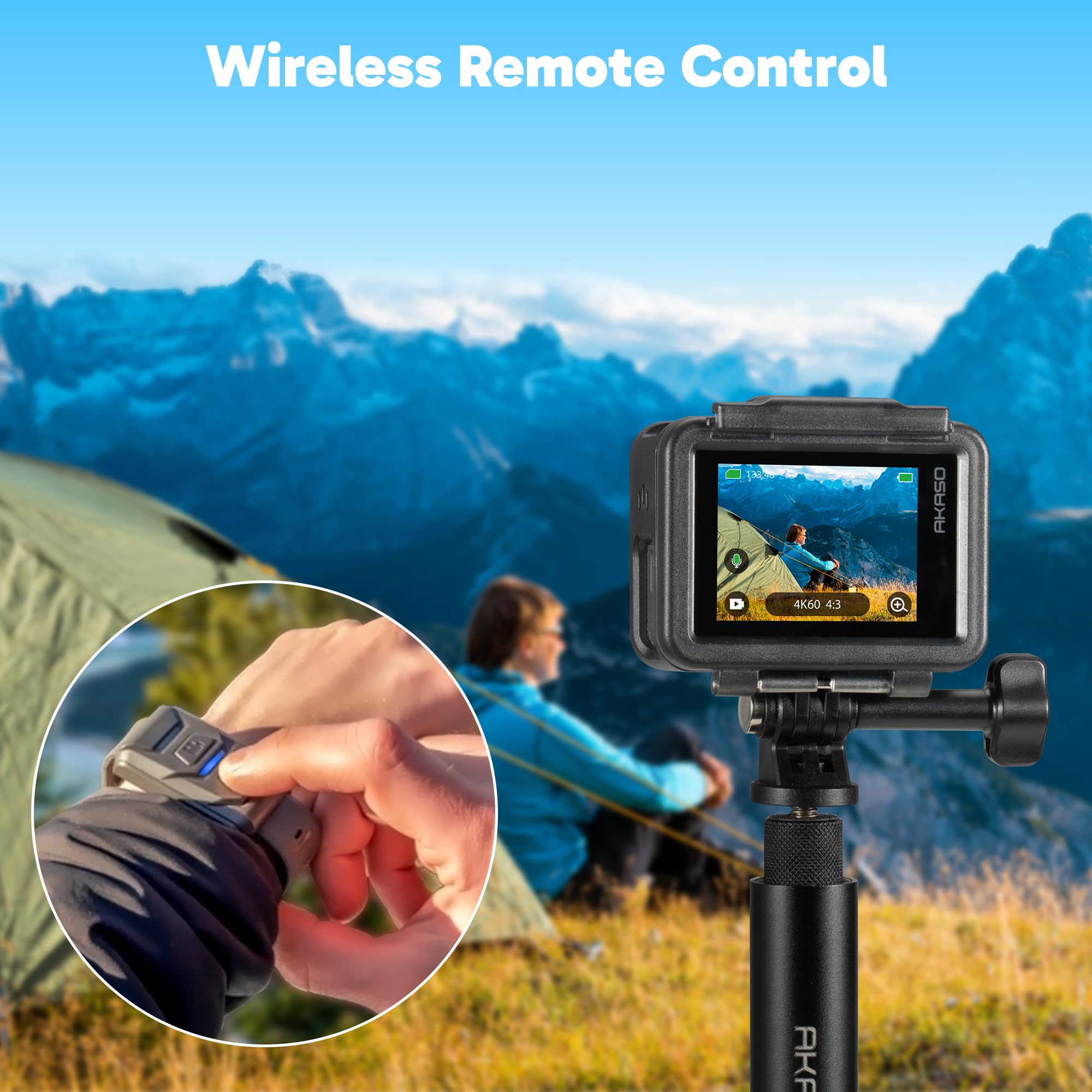 Foto 8 pulgar | Cámara De Acción Akaso Brave 8 Lite Waterproof 4k60 20mp - Venta Internacional.