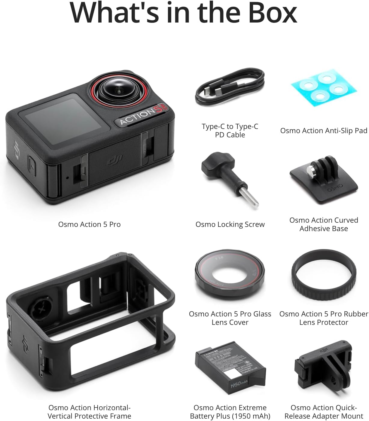 Foto 5 | Cámara Impermeable Dji Osmo Action 5 Pro 4k Con Kit Deportivo - Venta Internacional.
