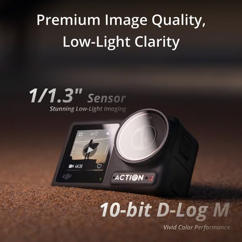Foto 2 | Cámara De Acción Dji Osmo Action 4 4k Uhd Video A Prueba De Agua - Venta Internacional.