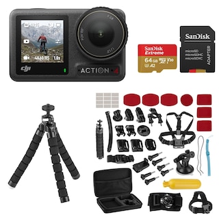 Foto 1 | Cámara Dji Osmo Action 4 Standard Combo Con Tarjeta Microsd De 64 Gb - Venta Internacional.