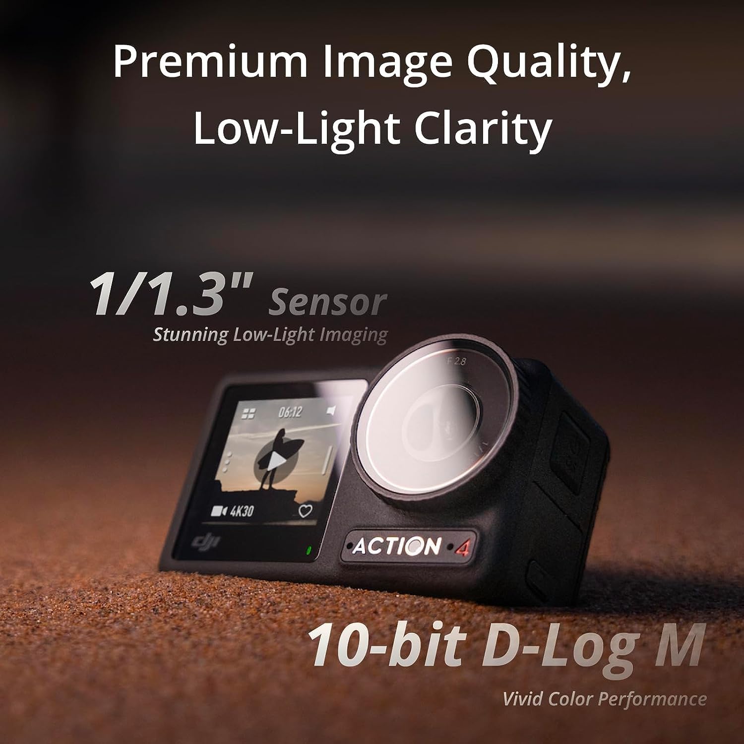 Foto 4 pulgar | Cámara Dji Osmo Action 4 Standard Combo Con Tarjeta Microsd De 64 Gb - Venta Internacional.