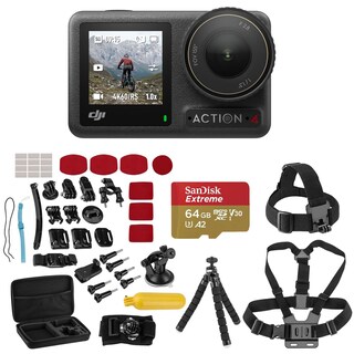 Foto 7 | Cámara Dji Osmo Action 4 Standard Combo Con Tarjeta Microsd De 64 Gb - Venta Internacional.