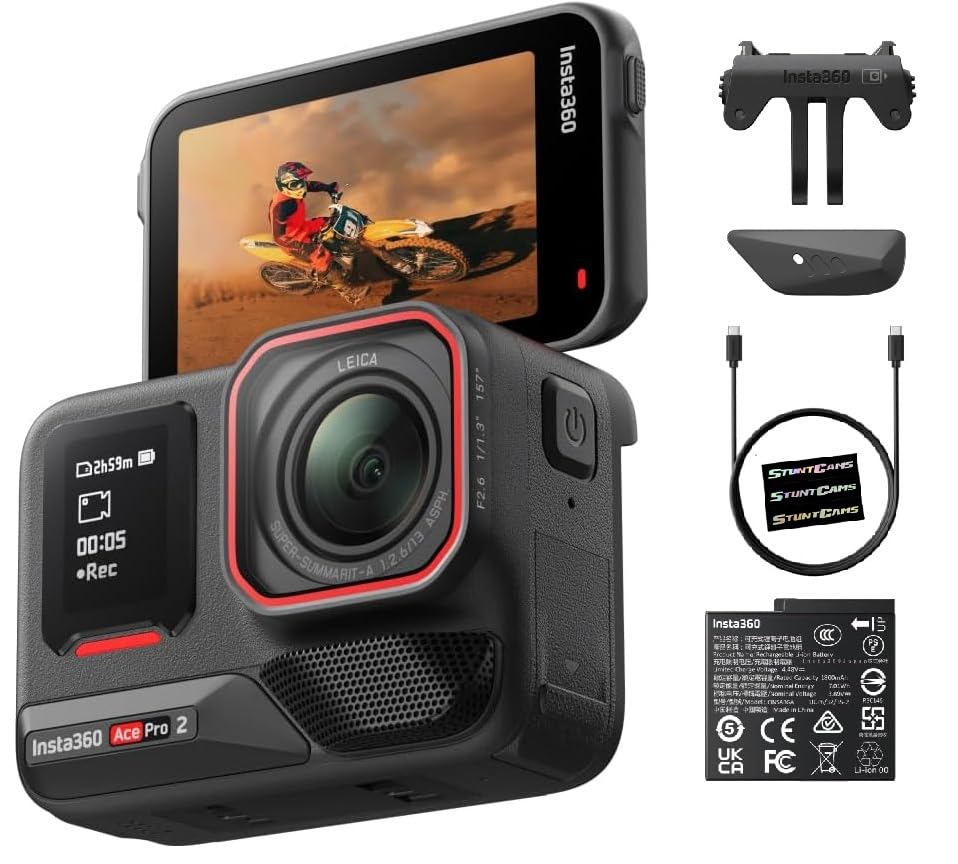 Foto 1 | Cámara De Acción Insta360 Ace Pro 2 8k, Resistente Al Agua, 10 M, Con Ia - Venta Internacional.