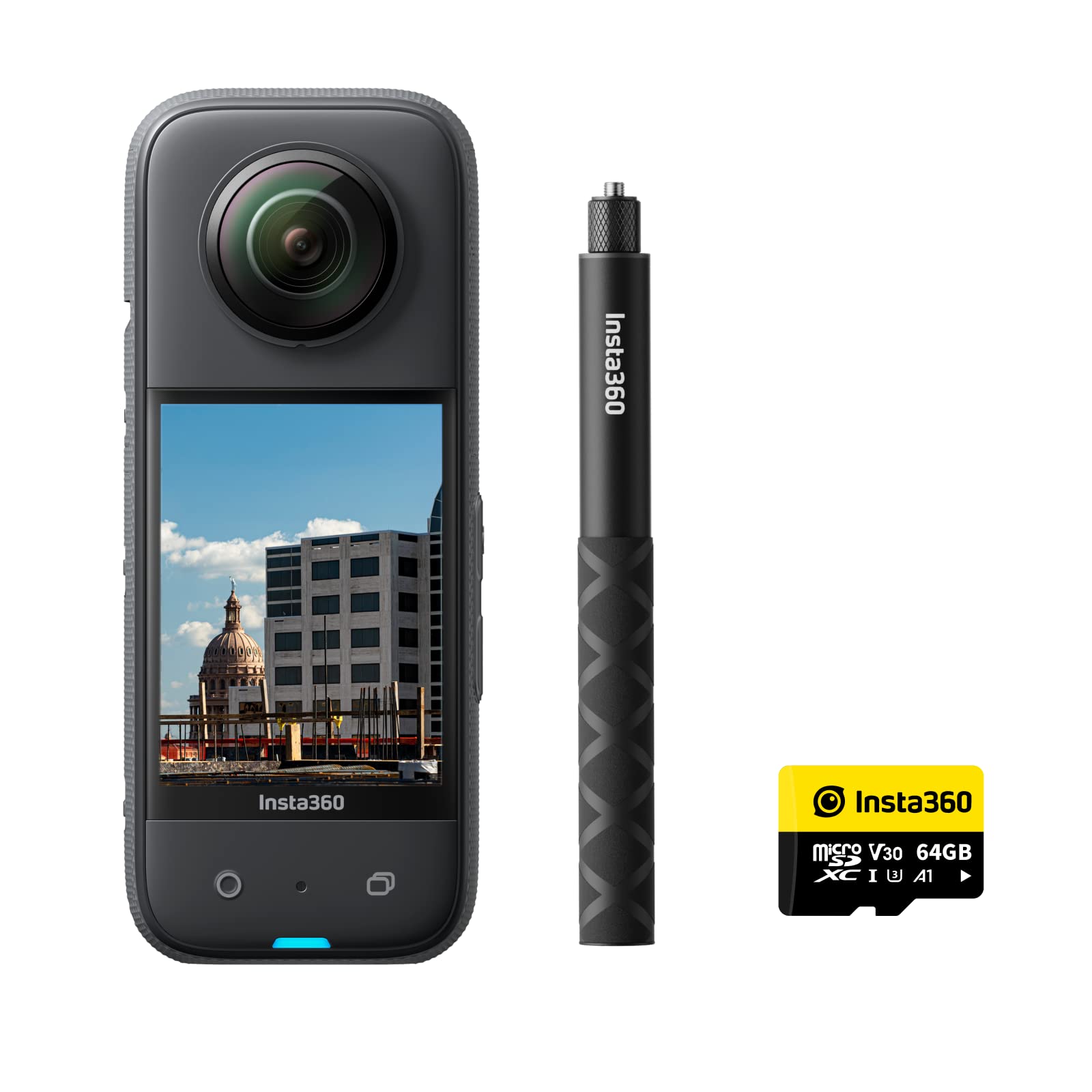Foto 2 pulgar | Cámara De Construcción Insta360 X3 72mp Photo 5.7k 360 Video - Venta Internacional.