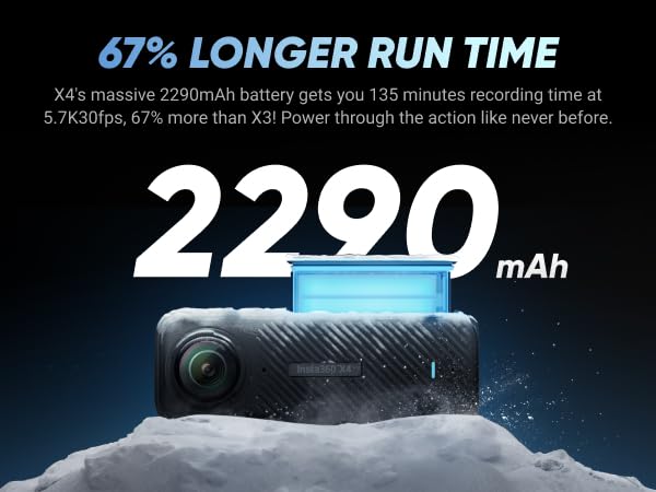 Foto 4 pulgar | Cámara De Acción Insta360 X4 8k 360 Con Pantalla Táctil Impermeable - Venta Internacional.