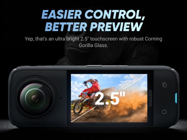 Foto 4 | Cámara De Acción Insta360 X4 8k 360 Con Pantalla Táctil Impermeable - Venta Internacional.