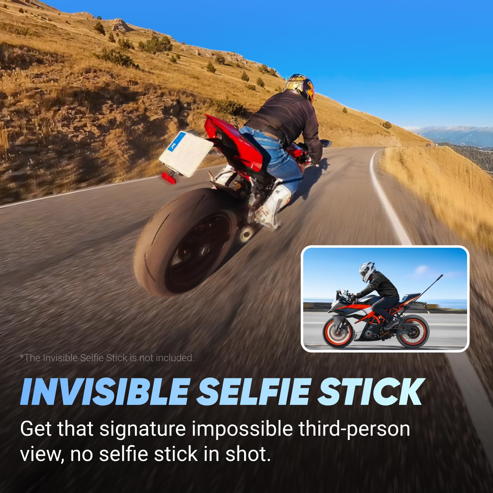 Foto 6 pulgar | Paquete De Manillar De Motocicleta Action Camera Insta360 X4 8k 360 - Venta Internacional.