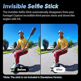 Foto 2 | Cámara De Acción 360 Insta360 X4 Get-set 8k, Resistente Al Agua, Vídeo 4k - Venta Internacional.